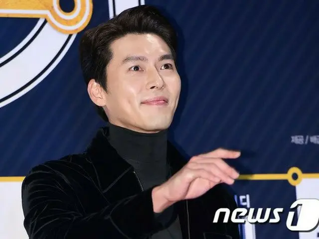 Actor HyunBin, preview screening. Movie 'LUCKY' VIP preview.