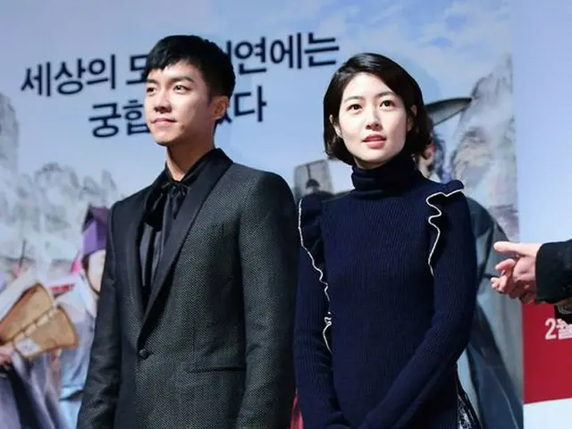 Actor Lee Seung Gi, actress Shim Eun Gyeung, attended the productionpresentation of the movie ”Compa