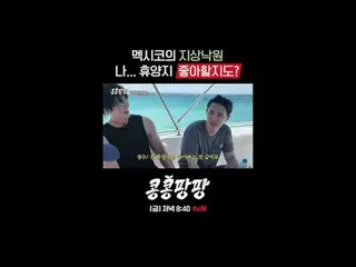 真正的朋友三人组：李、GwangSu_ X 金宇彬_ X 都暻秀
100% 纯正墨西哥独立旅行

{孔孔庞庞}
 ✔ [周五] 晚上8:40 tvN

 #tv