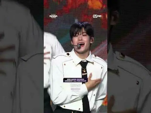 一起来看看RIIZE_ _的标志性舞台，他们赢得了比赛