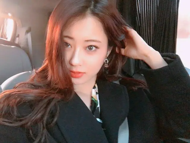 9 MUSES Keong Ree, updated SNS. ”Let's go”.