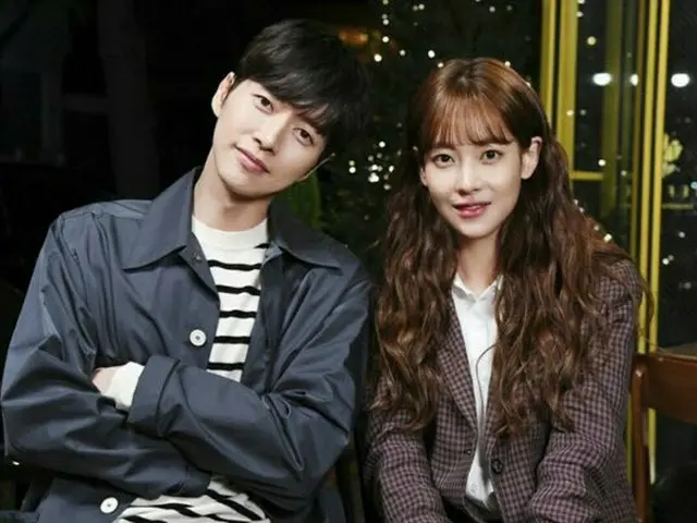 Actor Park Hae Jin and actress Oh Yeon Seo, co-starring in movie ”Cheese in theTrap”, released in Ja