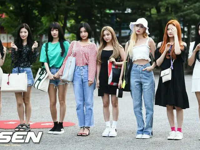 DIA, arriving to work. KBS ”Music Bank”. On the 17th, Seoul Yeouido.