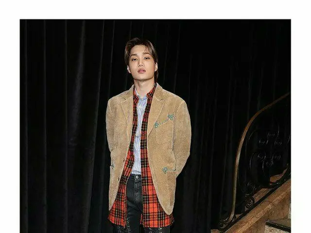 Publish styling pictures of global fashion brand GUCCI, EXO KAI with Instagram.