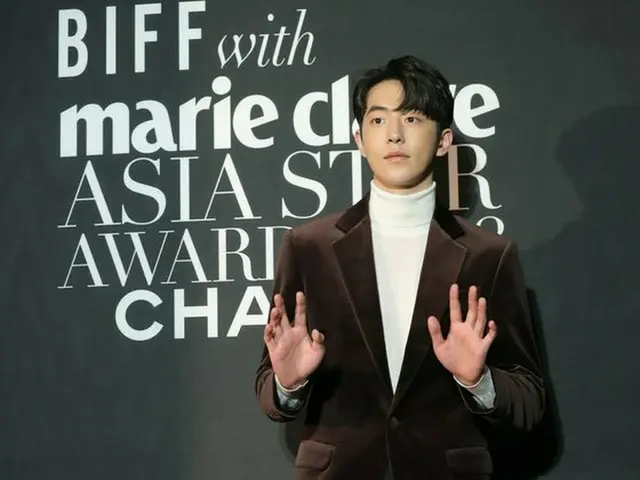 Actor Nam Ju Hyuk attended ”marie claire Asia Star Awards” Red Carpet Event. Onthe afternoon of 5th,