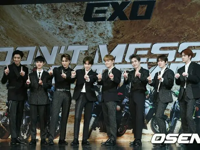 EXO, holding 5th album sound feeling. One afternoon, Seoul SMTOWN coexartium.