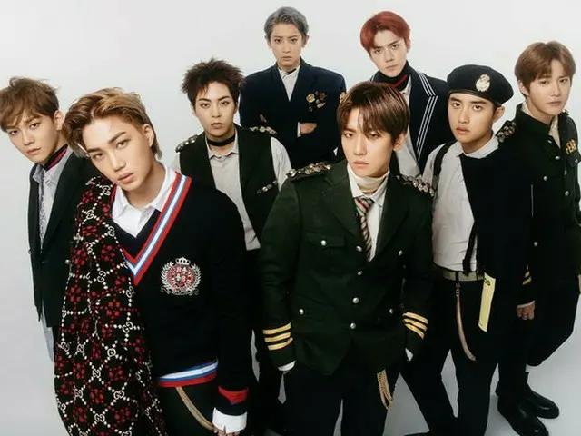 EXO, 5th full album ”DO NOT MESS UP MY TEMPO” album chart leader for the 3rdconsecutive time. 1st pl