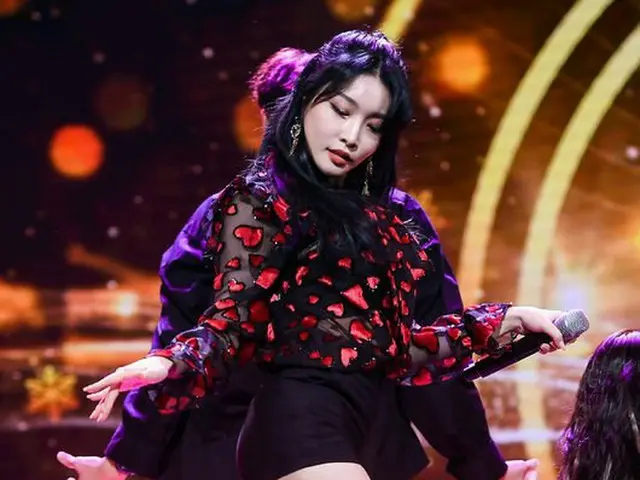 Singer CHUNG HA, attended the Celebration performance of ”2018 KBO Golden ClubAwards Ceremony.” Seou