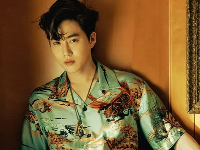 EXO SUHO, photos from LEON.