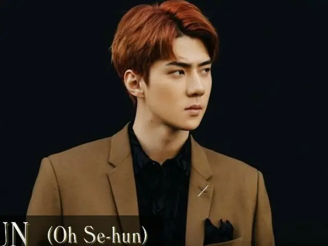 EXO Sehun, No. 15. . ”The most handsome face of 100 people 2018”. The US ”TCCandler” announced.