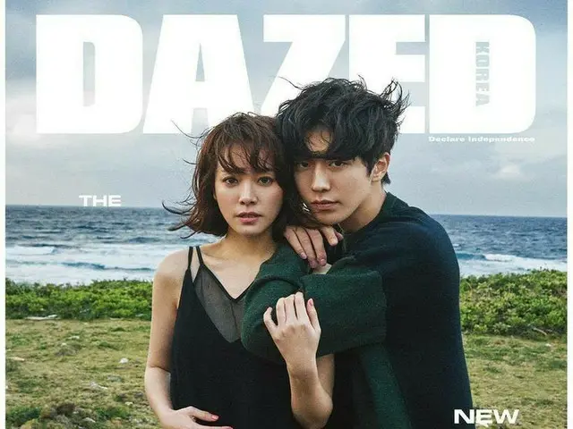 【G Official daz】 Actress Han Ji Min and actor Nam Ju Hyuk, released pictures.DAZED KOREA.