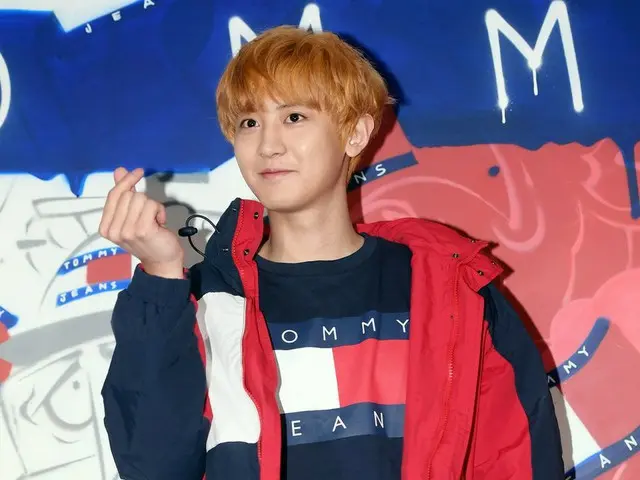 EXO CHANYEOL attends ”Tommy Jeans Seoul” open event. In the afternoon of the25th, Seoul · Caroskill.
