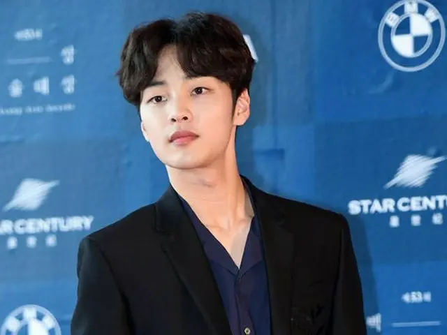 Actor Kim MinJae, participating in the red carpet. The 53rd ”Pekesan Art GrandPrize”. Seoul COEX.