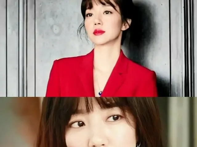 Actress Im Suzyon, released pictures. Magazine ELLE.
