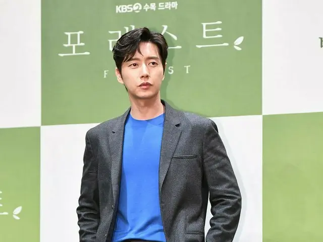 Actor Park Hae Jin attends the KBS new Wed-Thu TV Series ”Forest” productionpresentation.