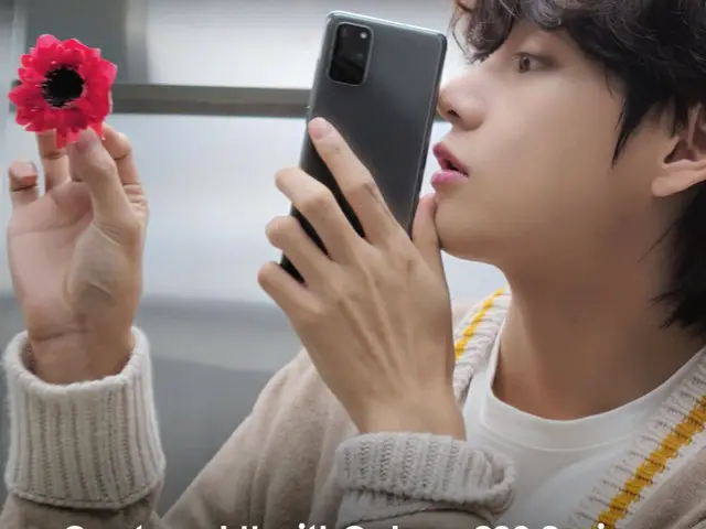 防弹少年团（#BTS）V，谈论新的商业广告