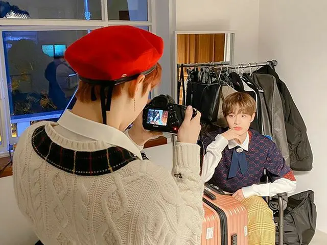 【G公式】AB6IX，🌸很难为玛琅豆饼拍照