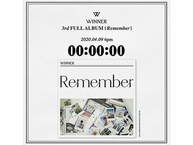 【G公式】今天下午6点WINNER_スンユン!!!!!💙#Wemember_Remember #WINNER #Winner #3rdFullAlbum #R