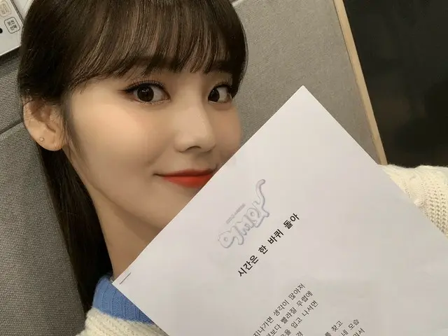 【T公式】LOONA（Loona）， #Jinsol Lee的第一次OST挑战！剧集“来吧” OST Part.8，“时间一转”已经发行🤗请在音乐网站Ohbi