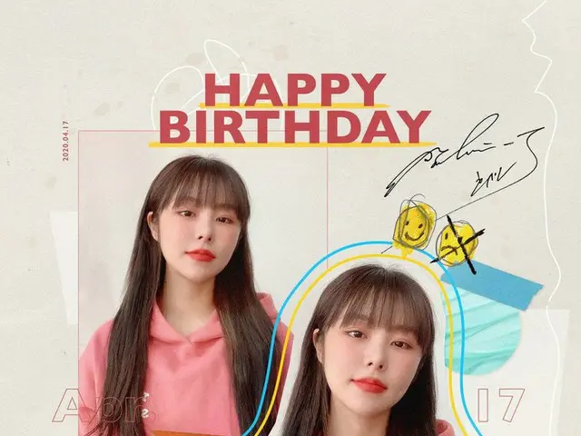 【T公式】MAMAMOO， #happwheeday  [#Hwiin]🍀今天是Hephuiday🍀  200417今天是我们的春天这样只有开心的笑容可以充
