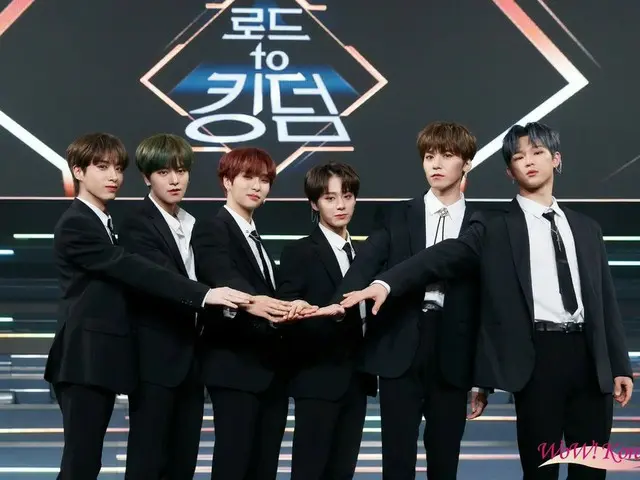 ONEUS正在参加音乐节目“ Road to Kingdom”的制作演示