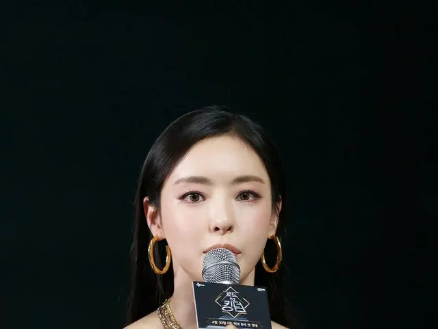 女演员李达熙（Lee Da Hee）参与音乐节目“通往王国的道路”的制作演示