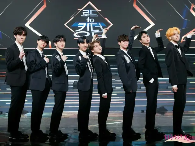 PENTAGON正在参加音乐节目“ Road to Kingdom”的制作演示