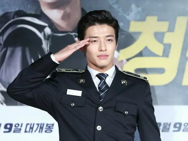 Actor Kang HaNeul, enlisting the OCNTV Series 'Bad Pictures 2' on the blanksheet. The shooting sched