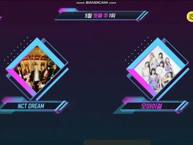 OHMY GIRL，今天的 #1