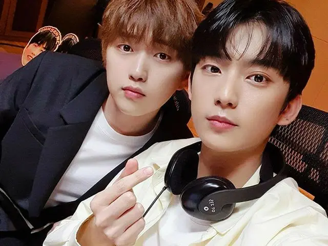 【G公式】B1A4，Smart👀礼物到了❤ 星夜守护者 #与山和 #公chan同乐的夜晚晚安晚安  #B1A4 #SANDEUL #GONGCHAN  