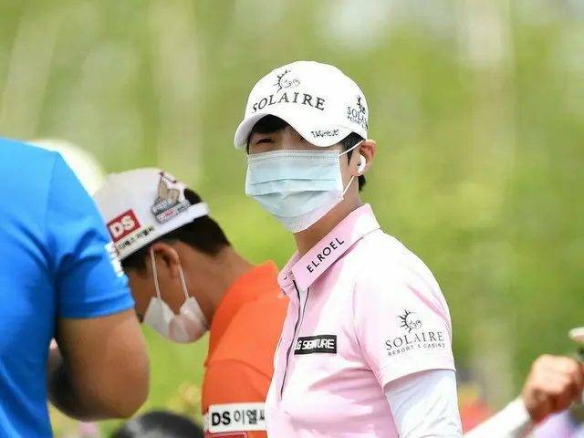 女子职业高尔夫球手朴成yun参加从今天（5/14）开始的韩国巡回赛“ KLPGA Championship”