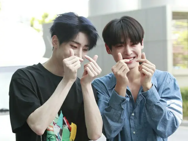 “ VICTON”韩承佑＆崔秉chan到MBC录制MBC电台“正午的希望之歌”