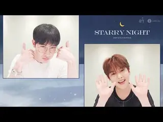 【公式smt】ZHOUMI『Starry Night(With RYEOWOOK）』(韩文版）非接触LIVE演出视频  