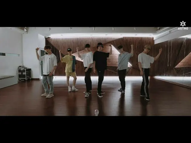 ST公式】ASTRO，ASTRO ASTRO-Blue Flame舞蹈练习  