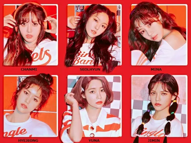 #AOA Mina在张贴自己的照片后，通过SNS承认了她与其他成员的关系