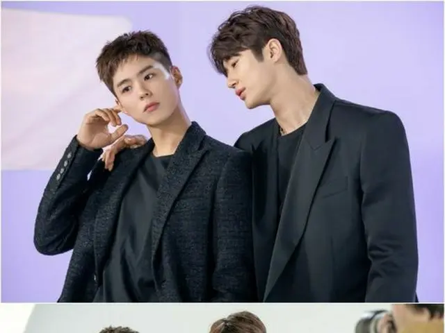 演员Park BoGum_和Byeon WooSeok，新剧《 Youth Record》 Steel发行