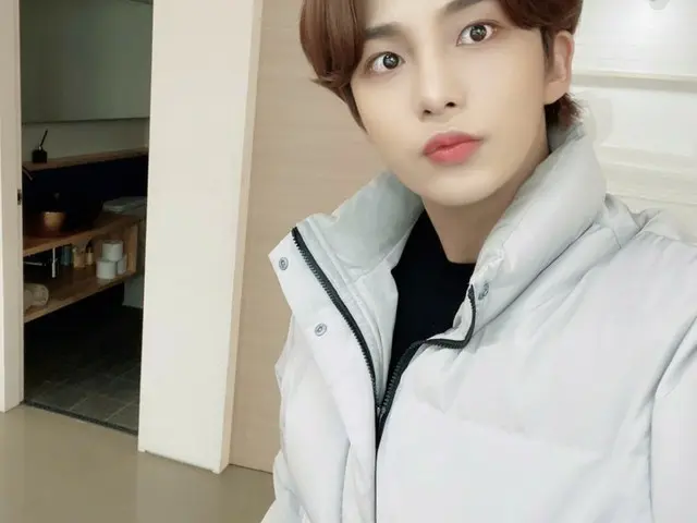 【T公式】ATEEZ，[ #Jongho] ATINY！我正在努力地表现出对音乐会的欣赏，哦，期待它