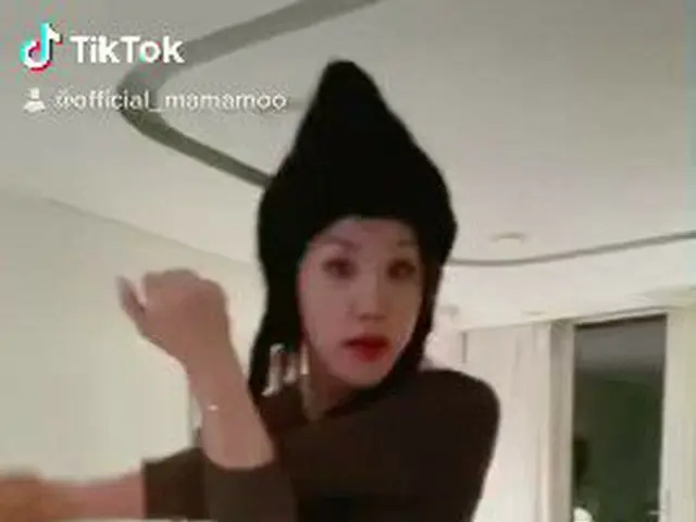 【t公式】MAMAMOO，[ #MAMAMOO]喝得像鱼！ 딩가링 링가링ever（所有人ver