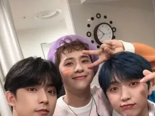 【JT公式】B1A4，RT _B1A4OFFICIAL：然后将自拍照录制到视频中！公主的礼物💝