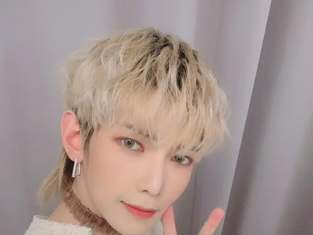 【T公式】ATEEZ，[ #yeosang] ATINY今天我很高兴和你在一起，谢谢你，我爱你