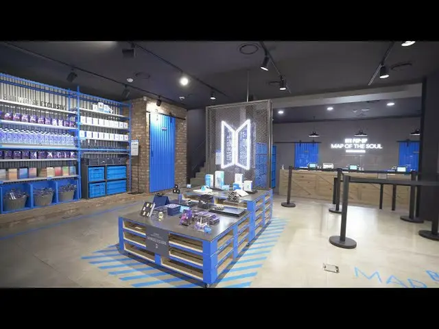 [官方]防弹少年团，防弹少年团（BTS）2020防弹少年团POP-UP：首尔的灵魂展示地图  