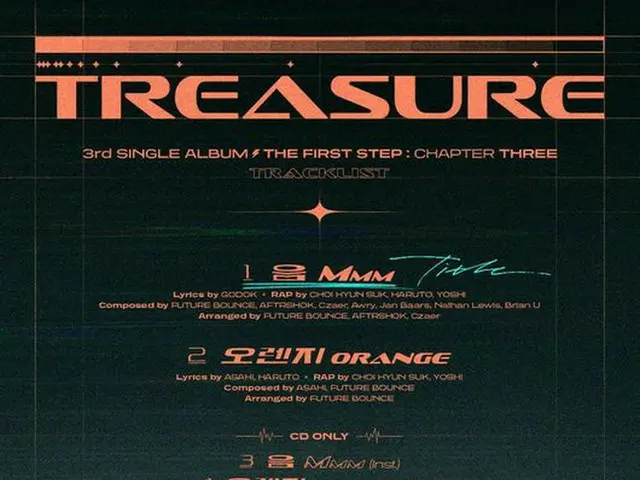 发行了第三张单曲《 THE TREASURE》：“第一步：第三章”