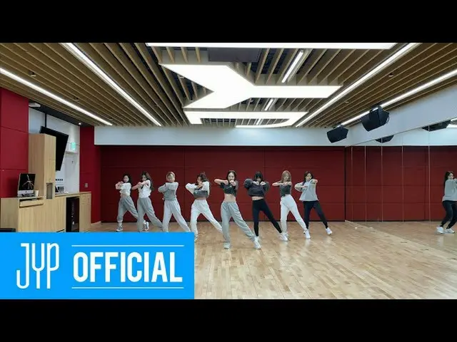 【公式】《 TWICE》，TWICE《我挡不住我》舞蹈练习视频  