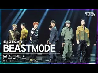 【公式sb1】[사이드캠4K] MONSTA X_'BEAST_ _ MODE'（MONSTA X_ _ Side FanCam）| SBS Inkigayo_