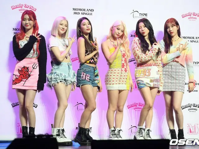 MOMOLAND holds a showcase for the release of ”Ready Or Not”.