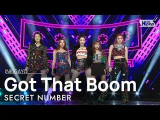 【公式sb1】机密NUMBER_ _（机密NUMBER_）-爆破音INKIGAYO_ inkigayo 20201122  