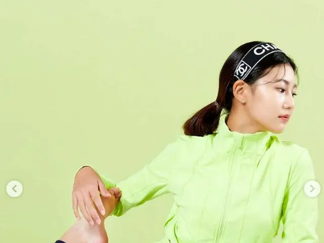 演员朴英s（Park Young-soo）拥有女儿的影像