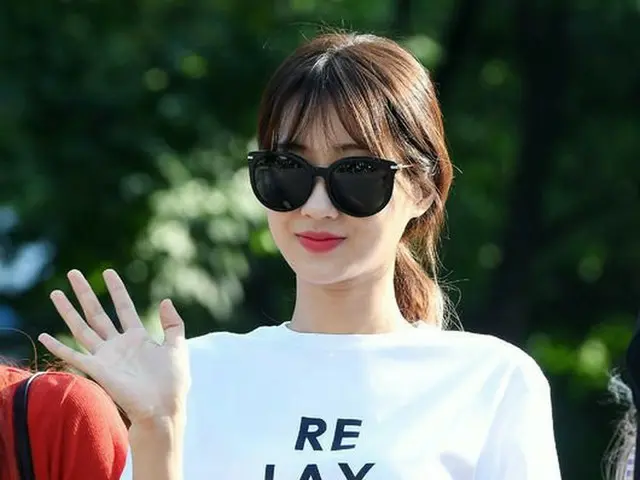 9 MUSES Kyungri, attended KBS ”Music Bank” rehearsal. On the morning of 4th, KBSShinkan released hal