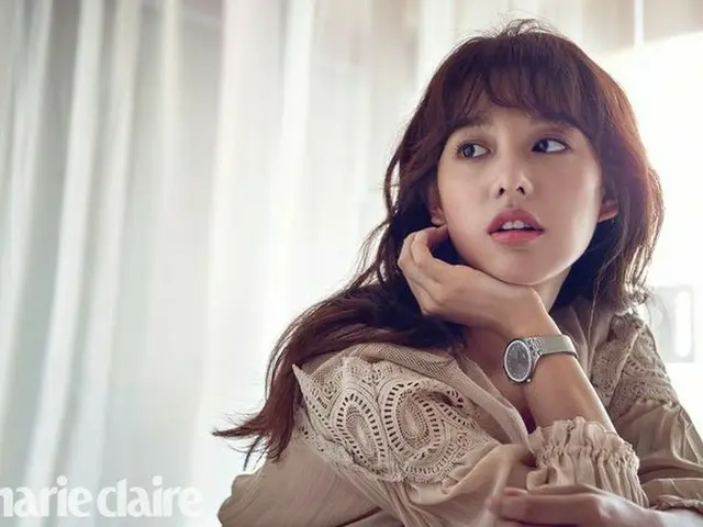 Kim · Ji Wooon, released pictures. The magazine ”Marie Claire”.