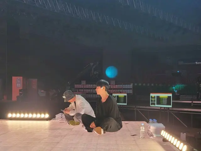 [JT Official] SEVENTEEN，RT pledis_17：[17'S Seungkwan]彩排Seungkwan的观点